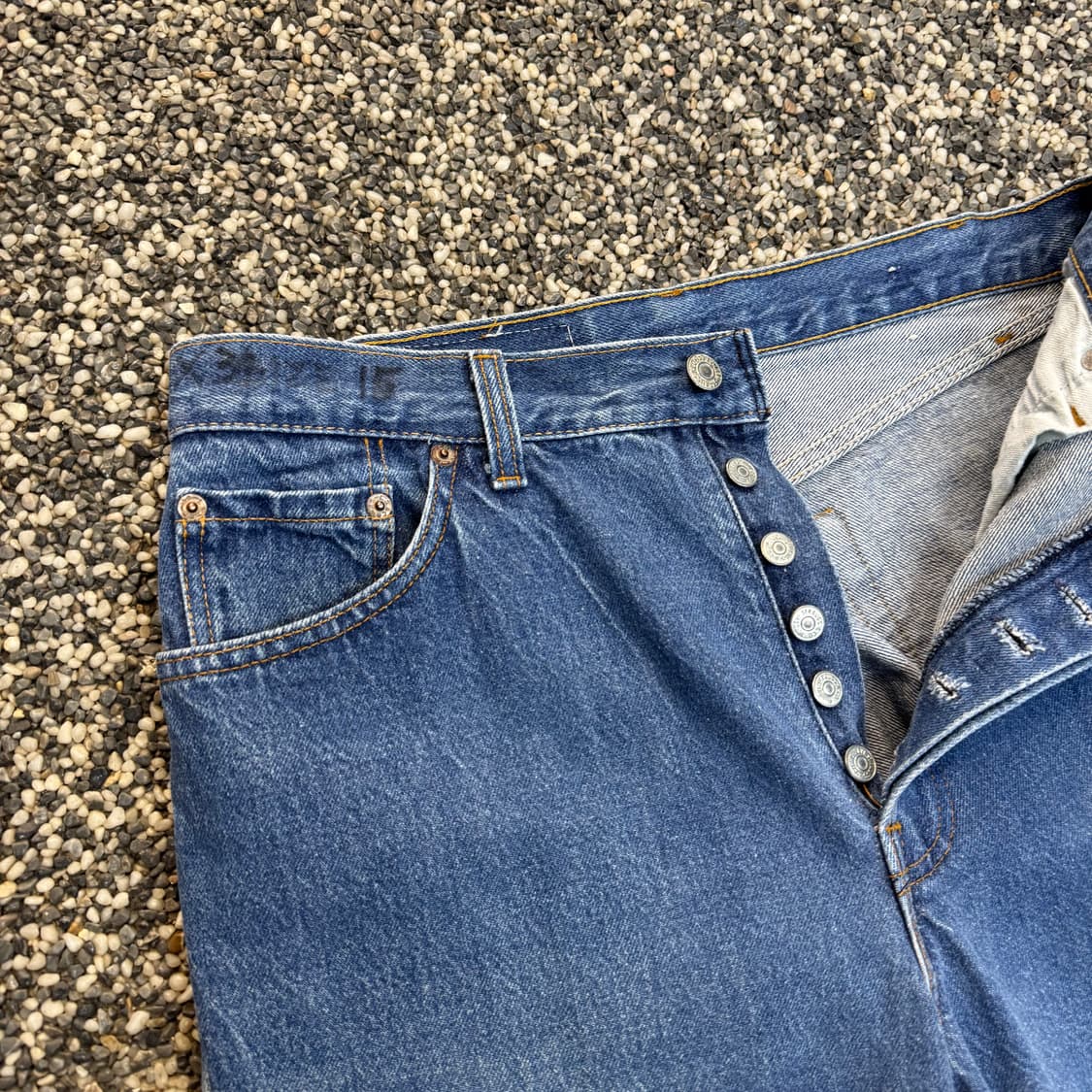 80s 리바이스 501 우먼스 데님 made in USA (30)  상품이미지8