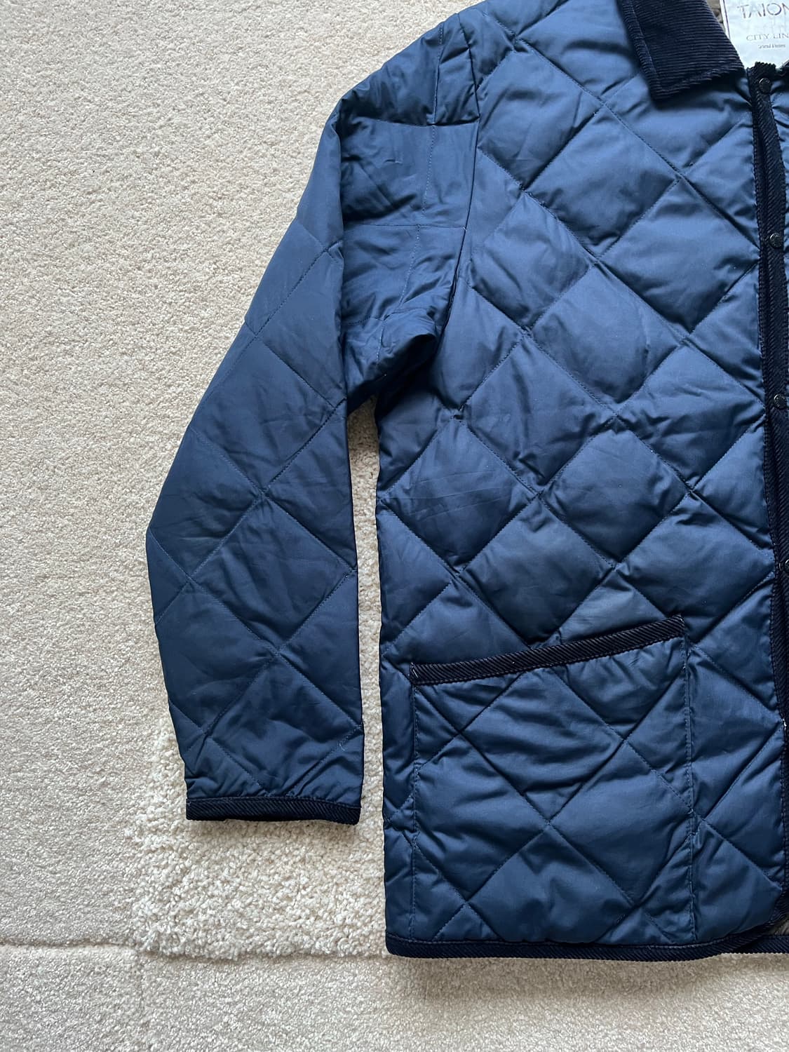 타이온 시티라인 퀄티드 자켓 (100-105) 상품이미지5