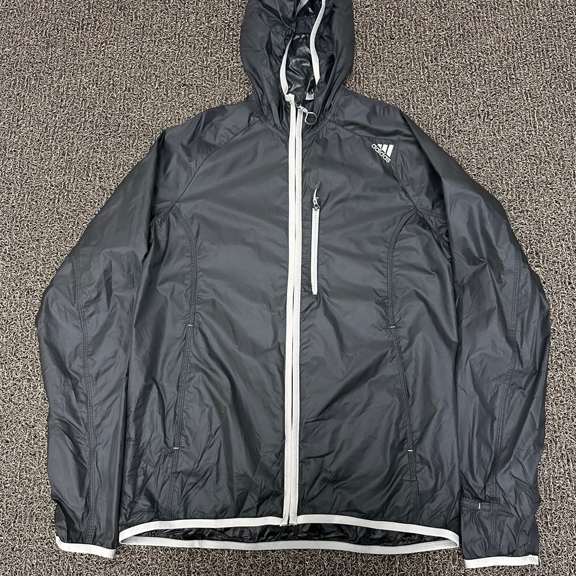 아디다스 경량 바람막이 자켓 블랙 100(L) 상품이미지1