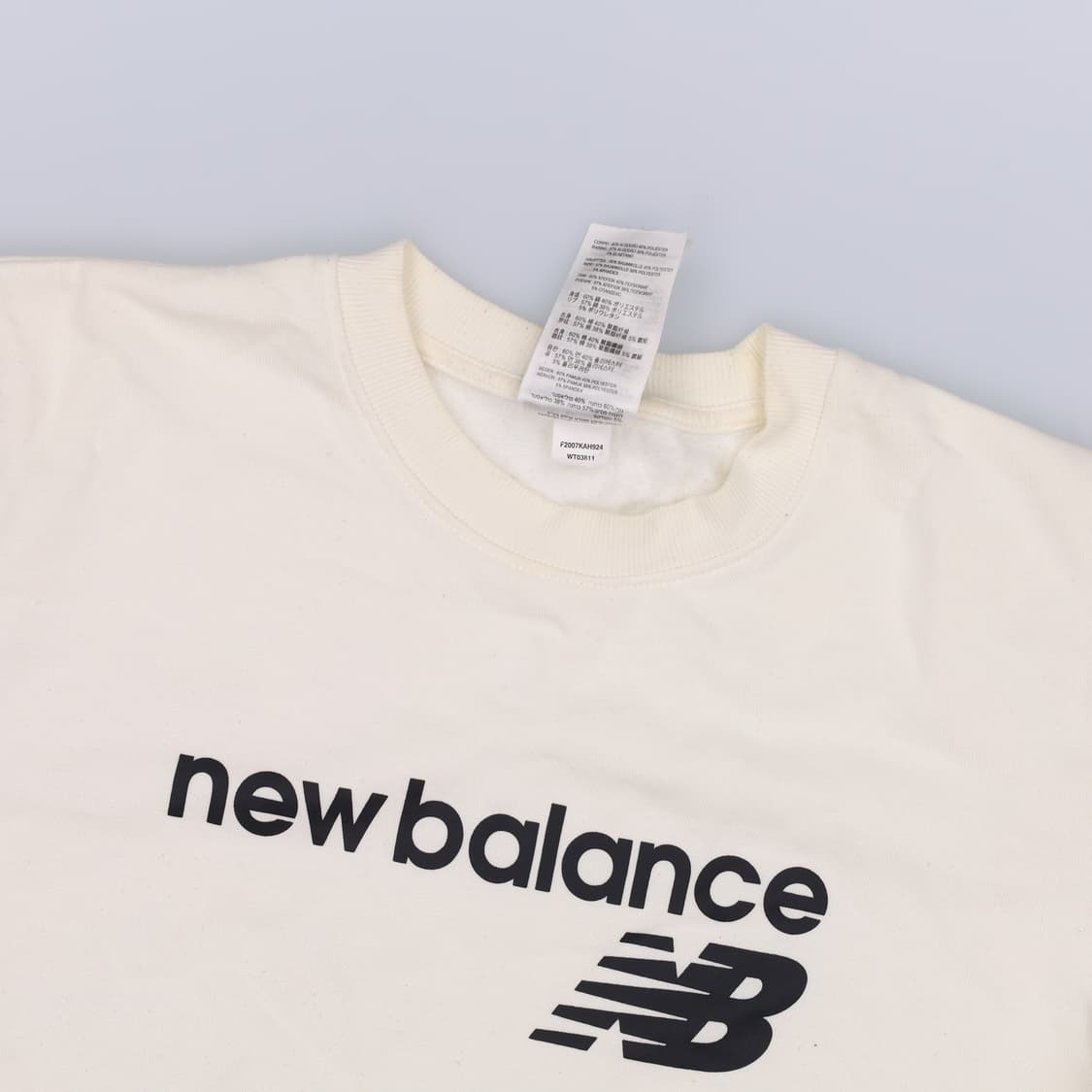 [M] 뉴발란스 빅로고 기모 맨투맨 1216H1 상품이미지5