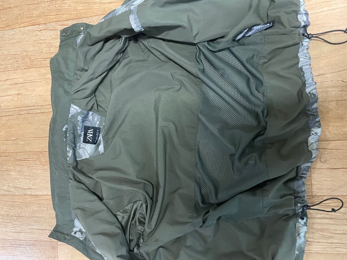 자라 바람막이 야상 자켓 L 상품이미지3