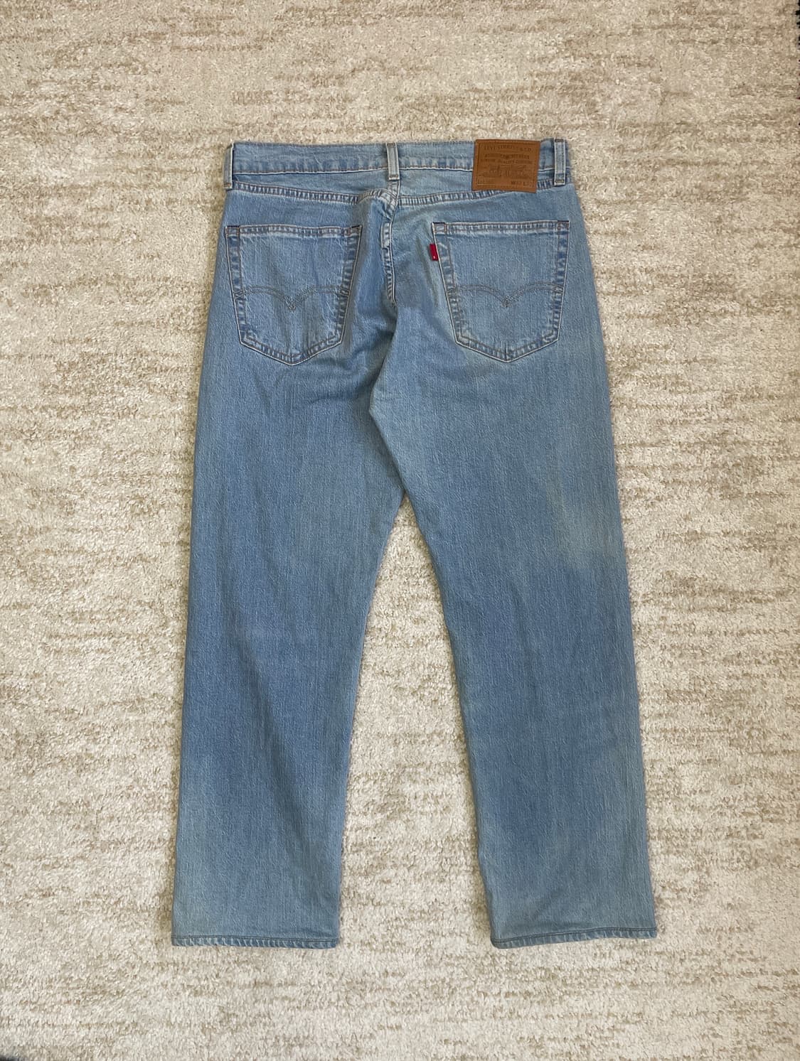 [32] levis 505 리바이스 505 연청 프리미엄 청바지 데님 진 상품이미지2