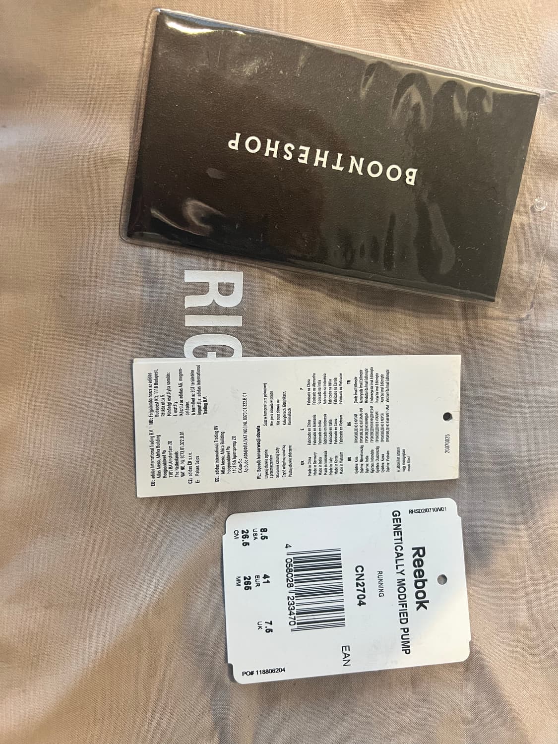 리복 X 베트멍 퓨리 유전자 변형 펌프 265mm 상품이미지6