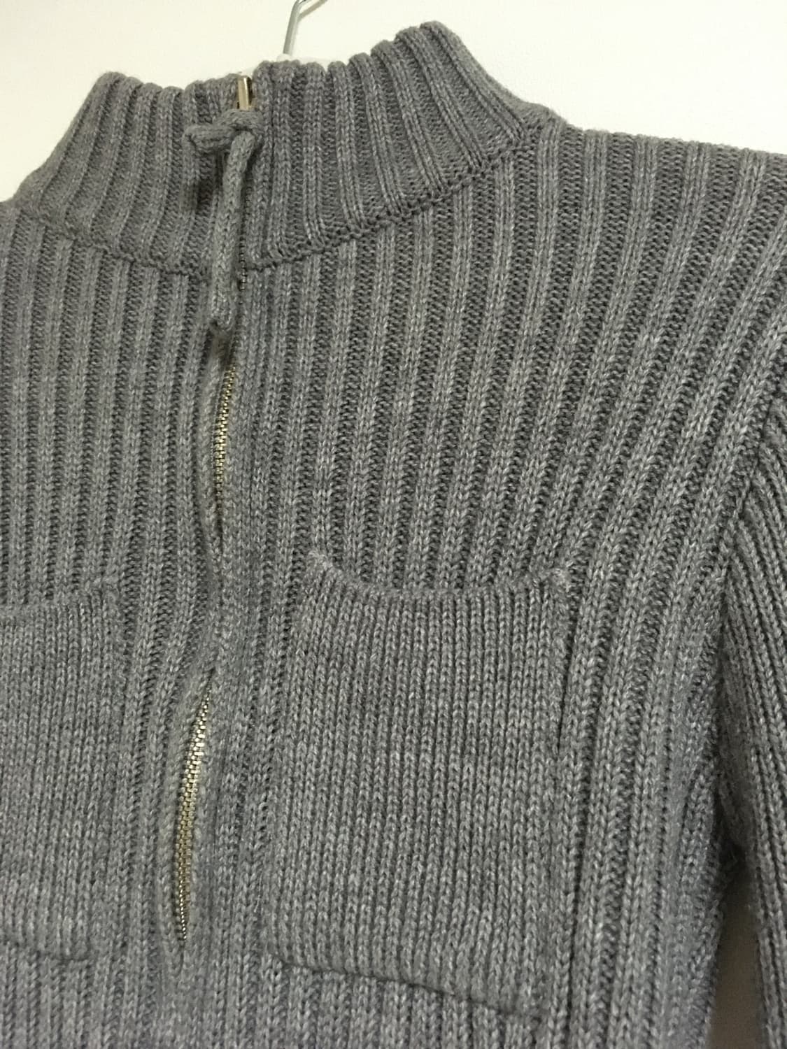 빈티지 니트 집업 상품이미지2