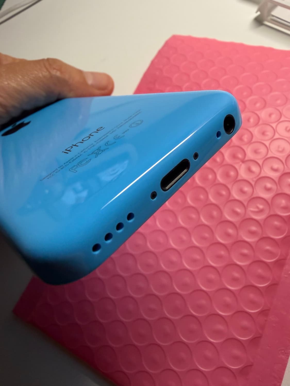 [5월6일 ejb456님] 아이폰5c 블루16기가 #8955 신품수준 상품이미지7