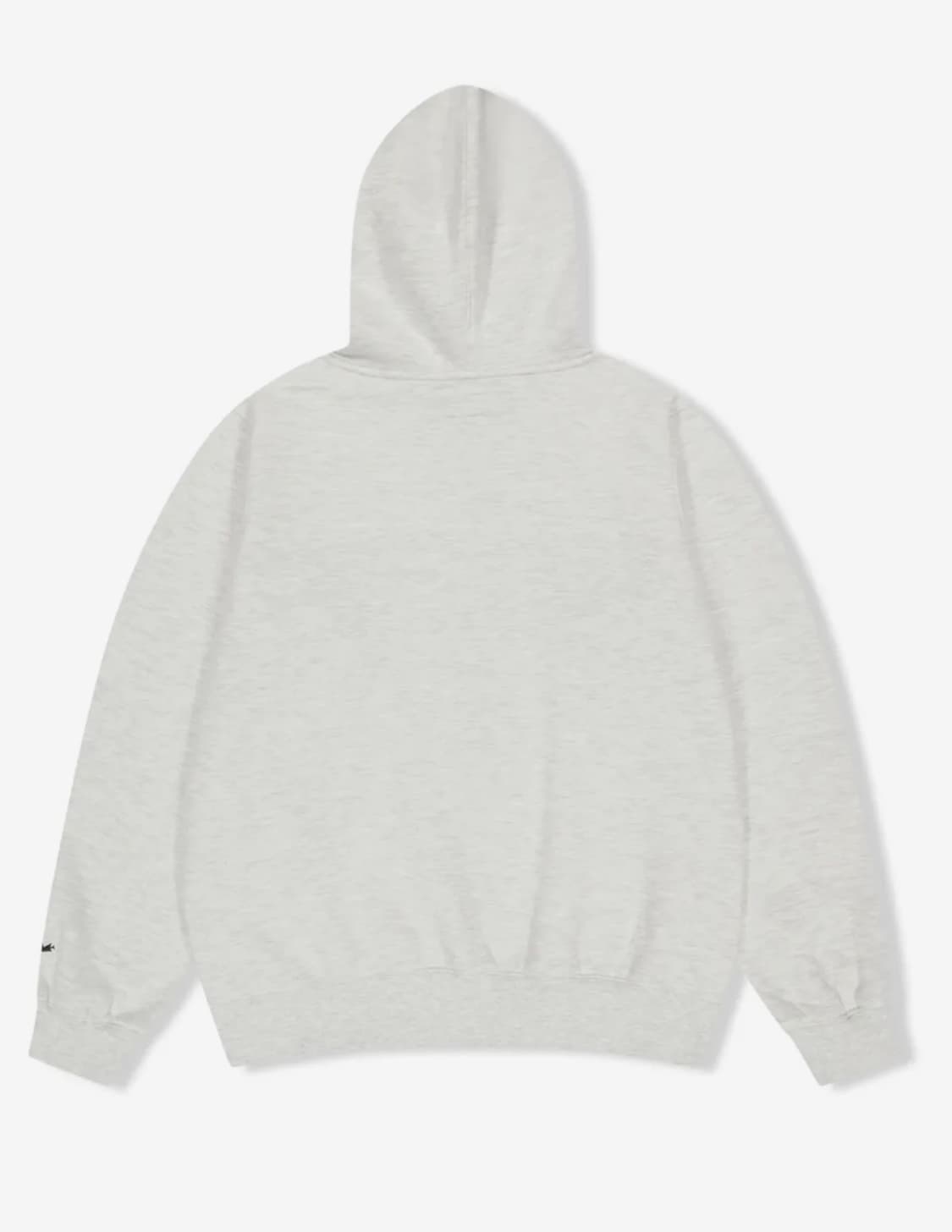 예스아이씨 예스 스네일 로고 집업 후디 라이트 그레이 상품이미지2