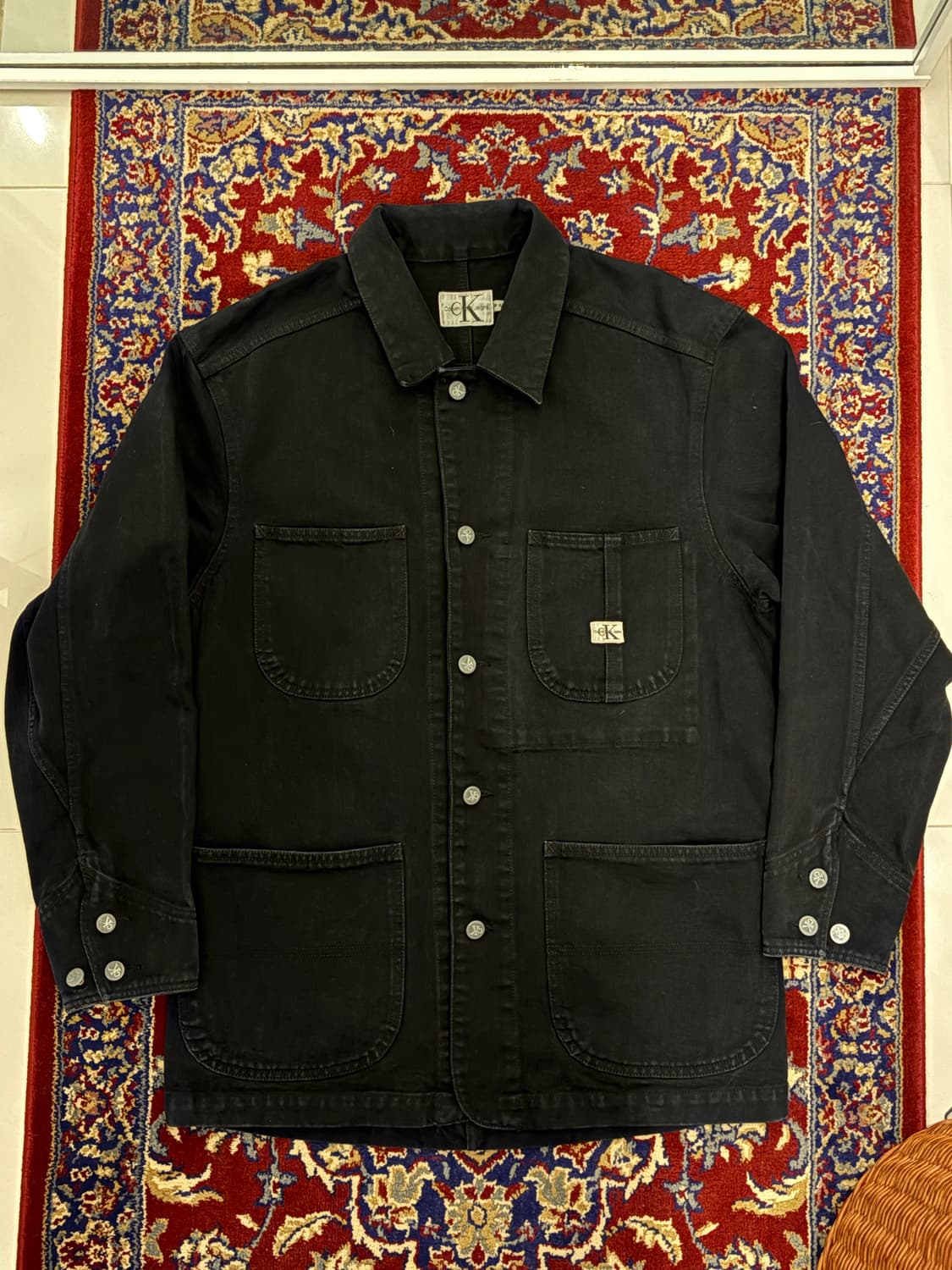 Vintage Calvin Klein 90's Denim Chore 상품이미지1