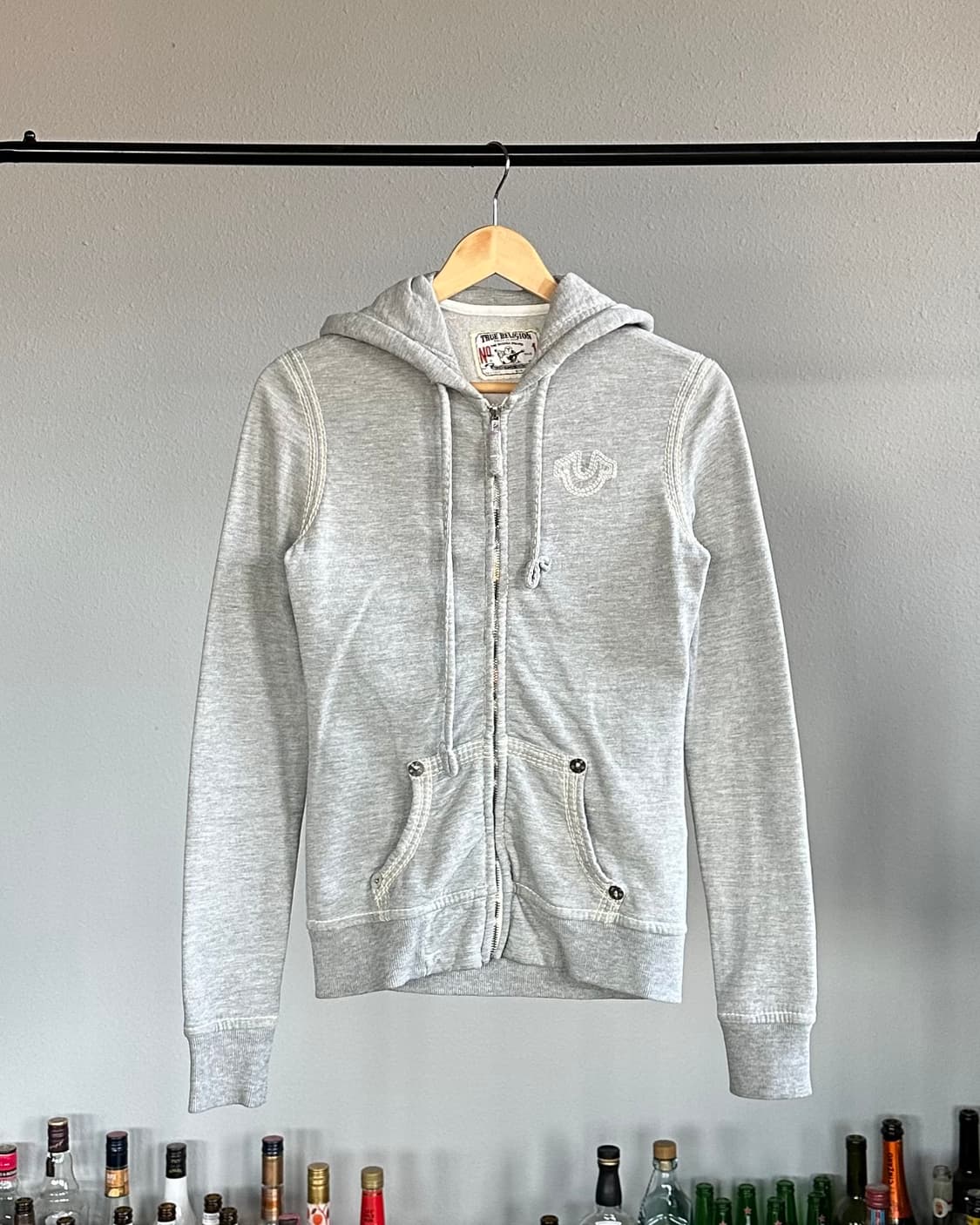 [XS]트루릴리젼 y2k 여성 후드집업 상품이미지1