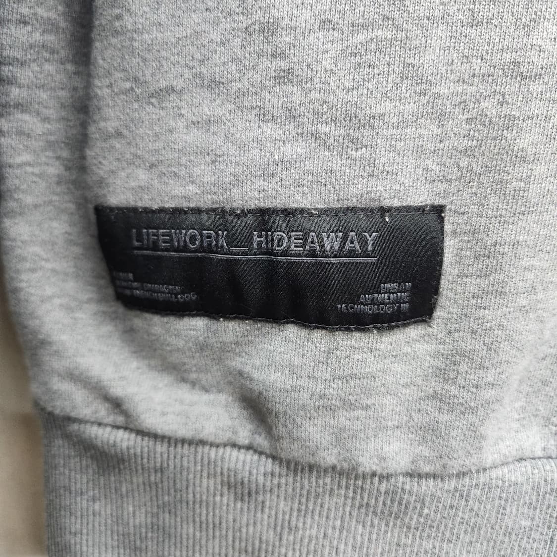 라이프워크 3D 실리콘 로고 맨투맨 XL 상품이미지3