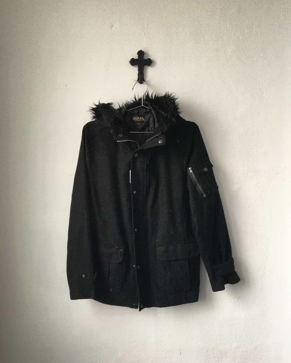 Vondutch fake fur hood coat 상품이미지2