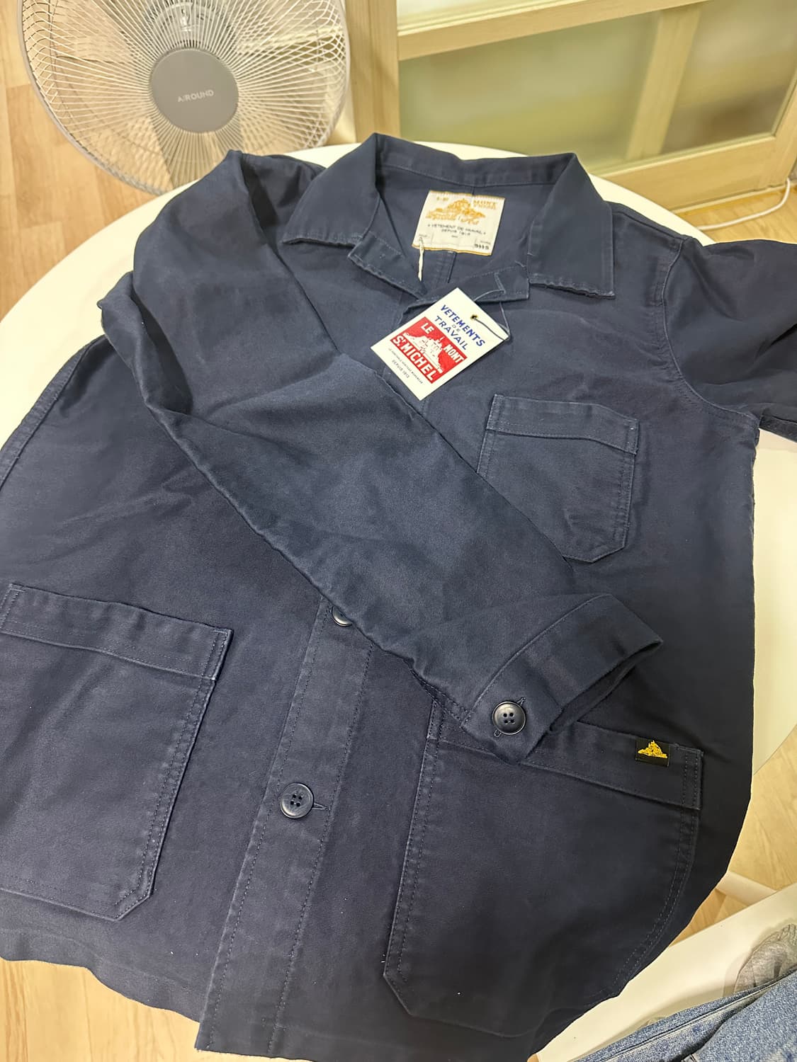 르몽생미셸 워크자켓 46 네이비 판매 상품이미지1