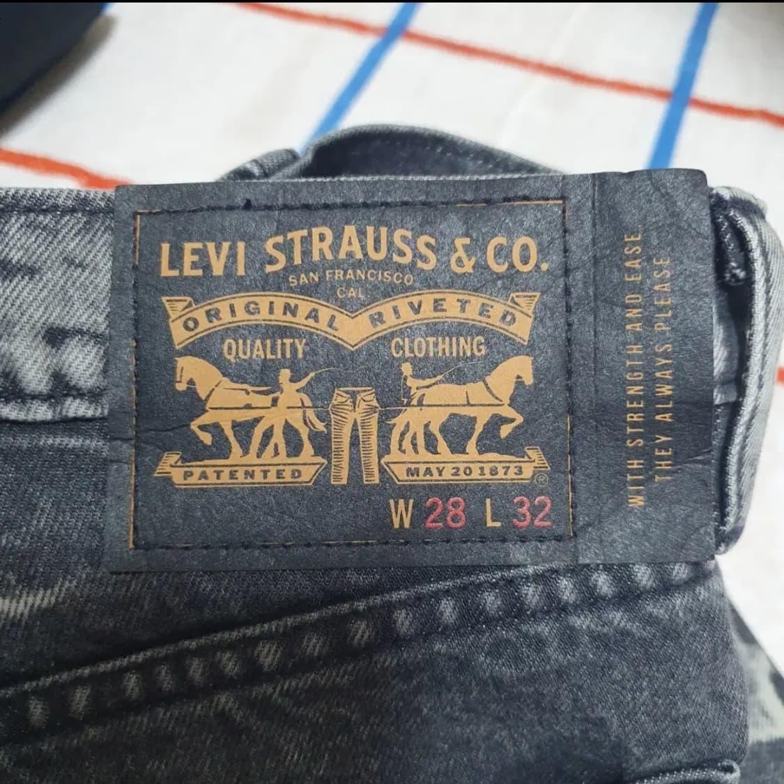 [32] 리바이스 타이다이 블랙진 상품이미지3