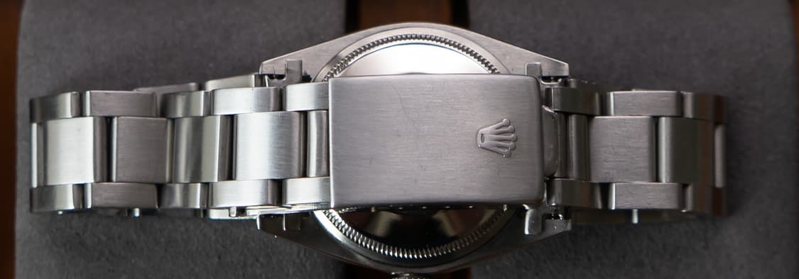 롤렉스 오이스터 퍼페츄얼 데이트 엔진턴베젤 1501 버건디 빈티지 시계 상품이미지5