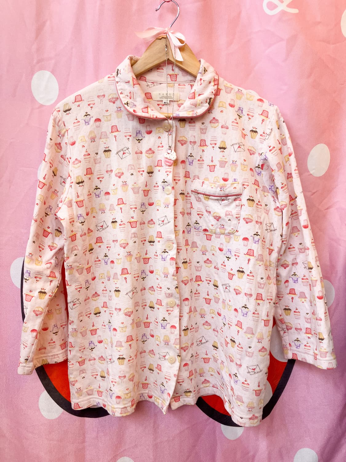 컵케이크 코튼 블라우스 상품이미지1