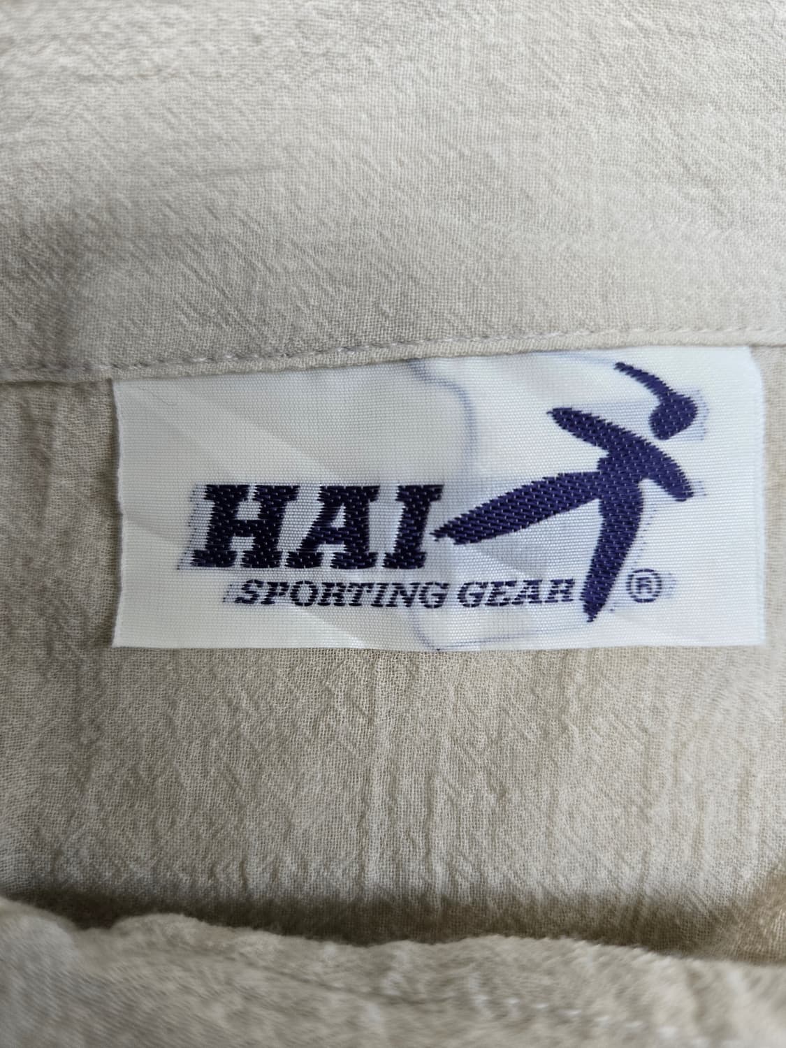 하이 스포팅기어 베이지 랩 스커트 패치워크 디자인 이세이미야케 상품이미지3