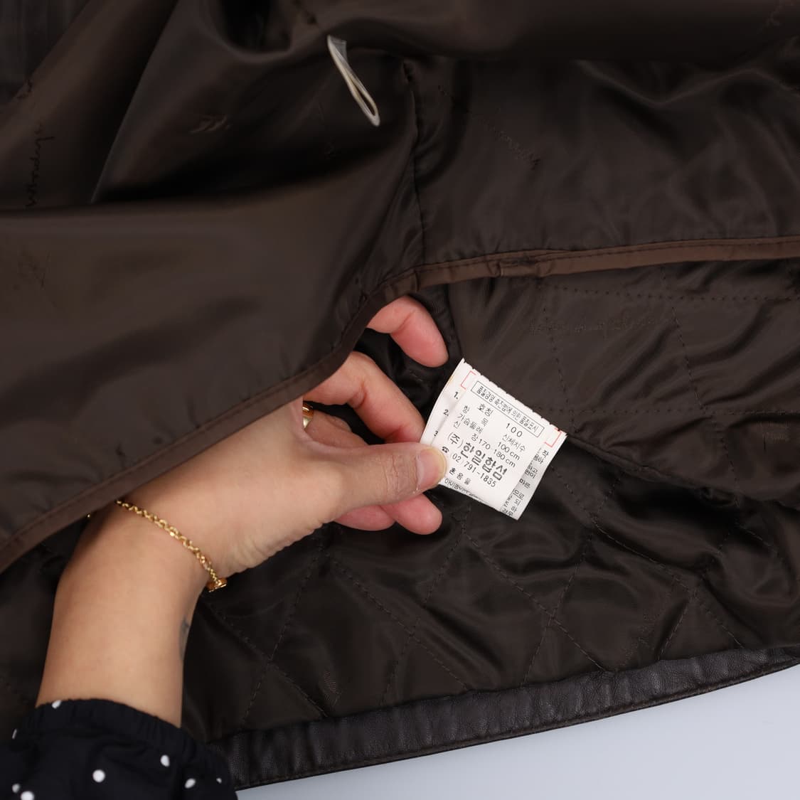 100 윈드클럽 양가죽 자켓 0327H1 상품이미지5