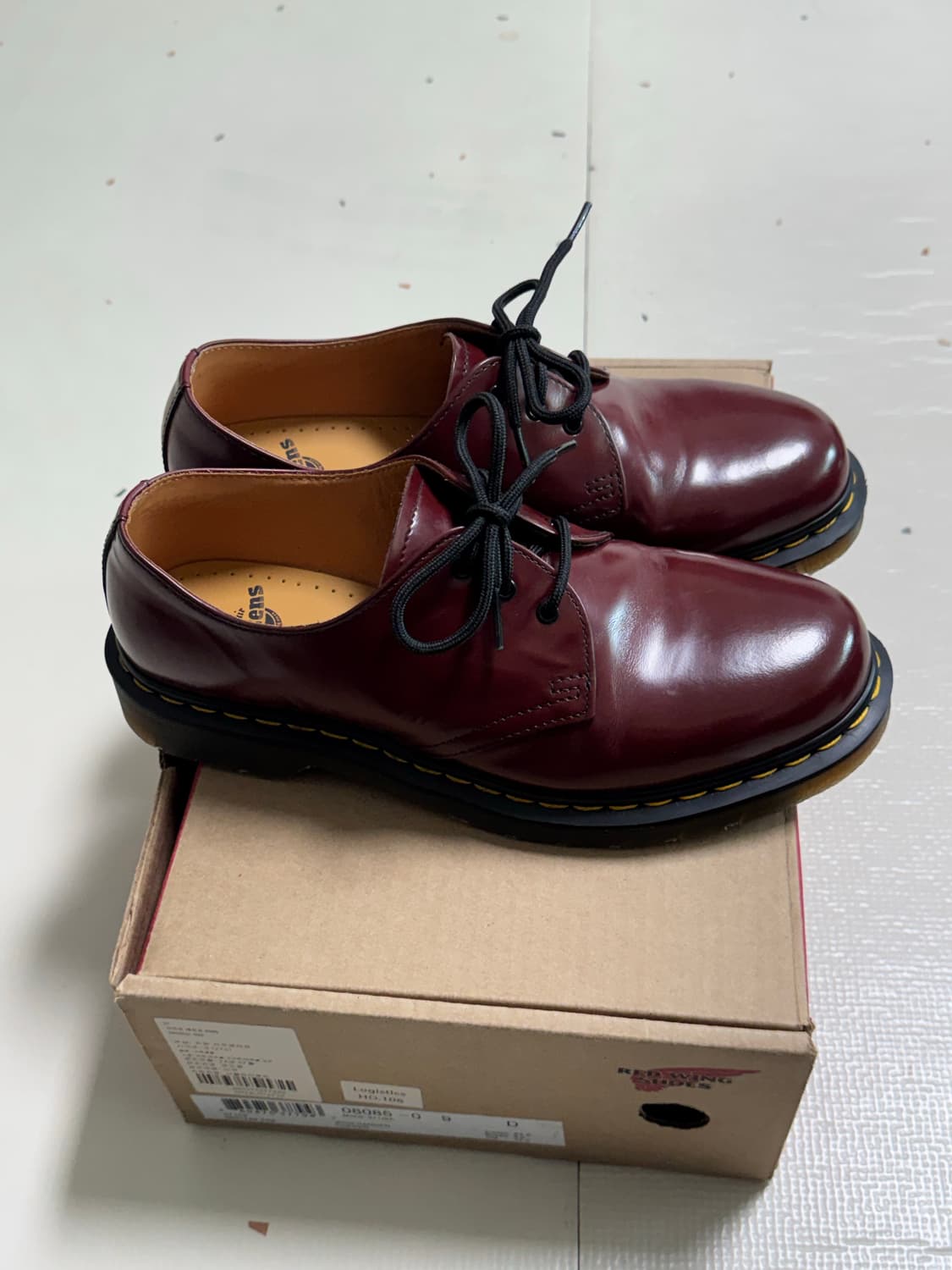 [270] 닥터마틴 1461 체리레드 상품이미지5