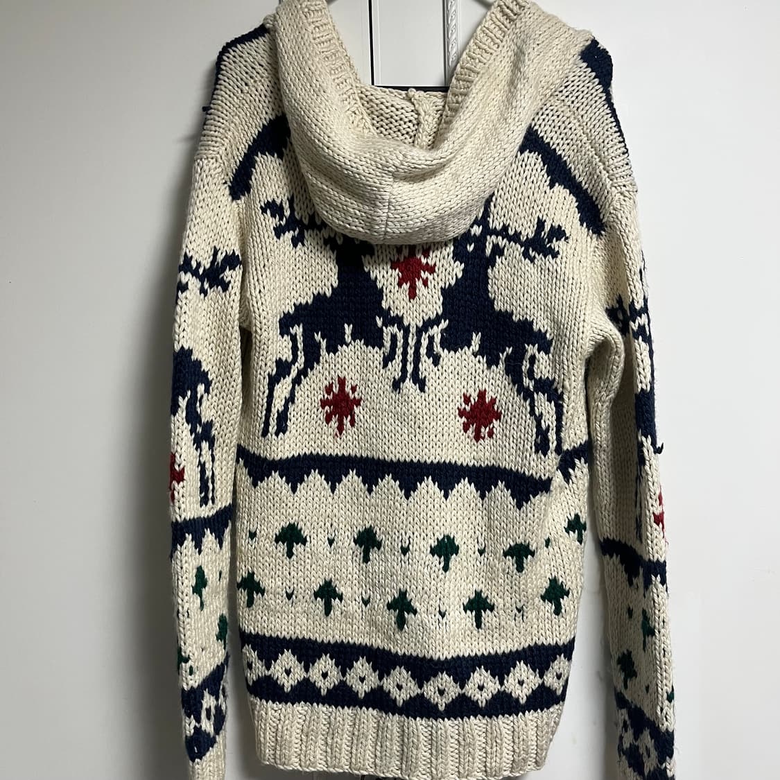 울리치 사슴 코위챤 코위찬 니트가디건 상품이미지2