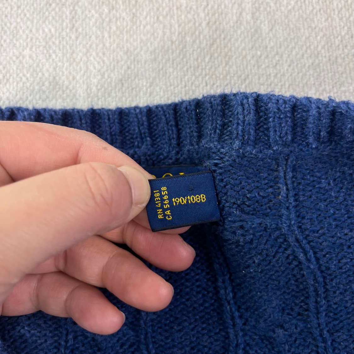 105 폴로랄프로렌 꽈배기 니트 상품이미지5