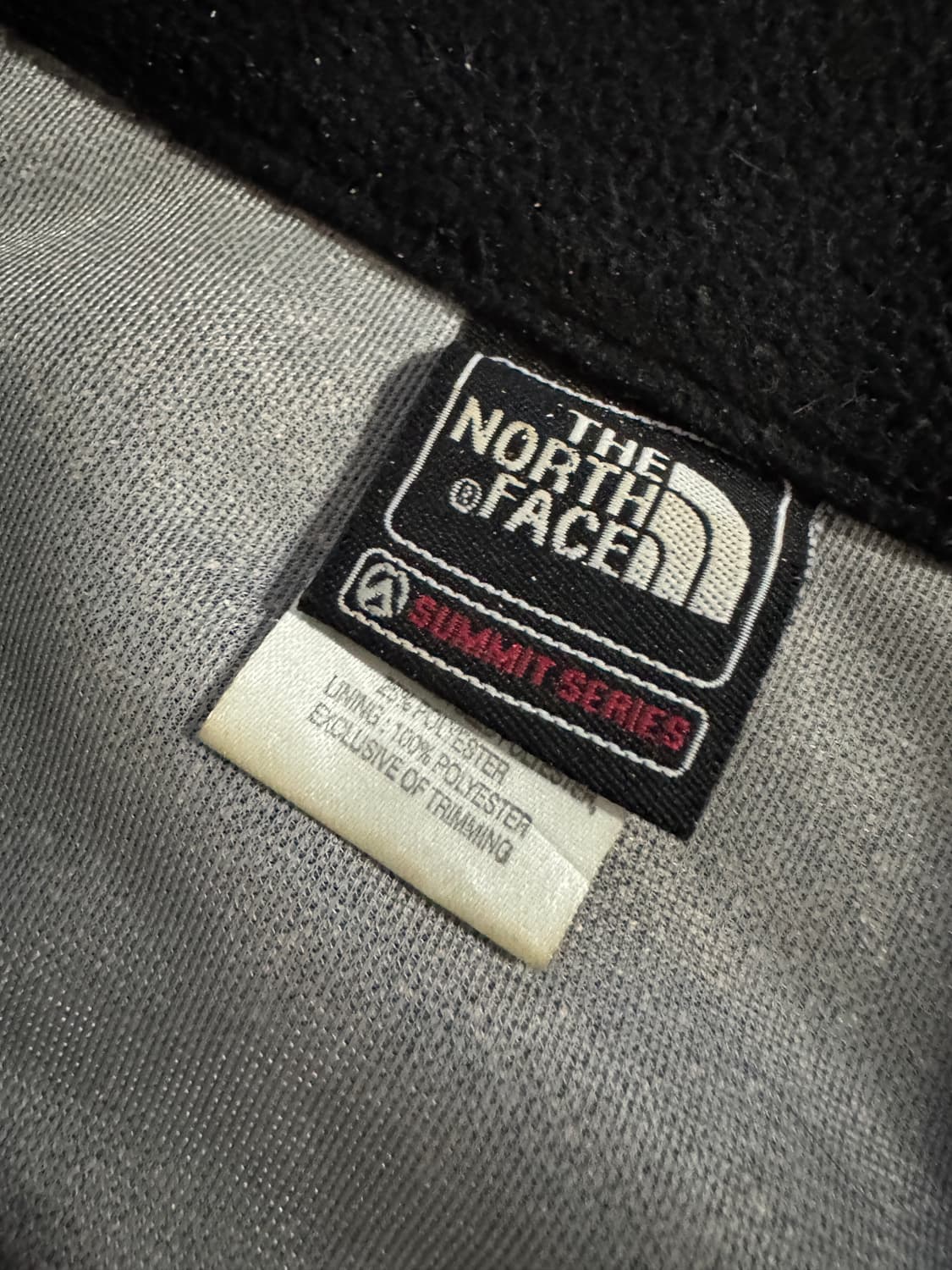 노스페이스 써밋시리즈 플리스 집업 자켓 XL 블랙 상품이미지3