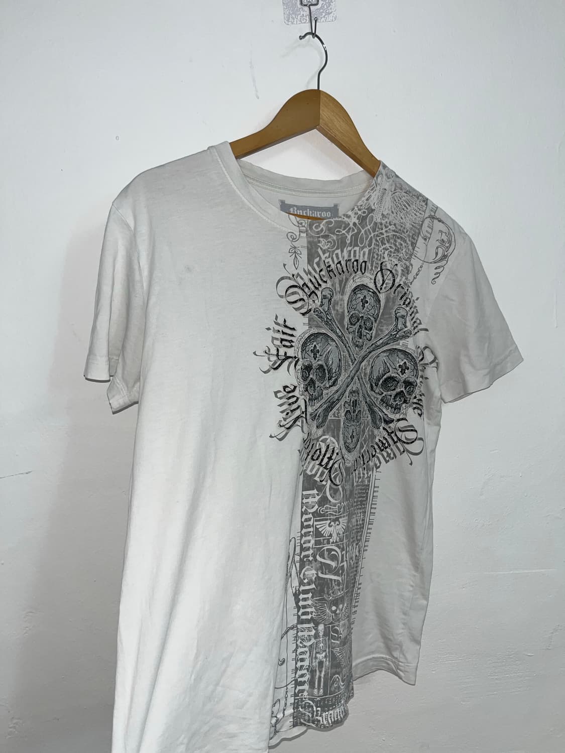 Buckaroo 스컬 패치 프린팅 티셔츠  상품이미지4