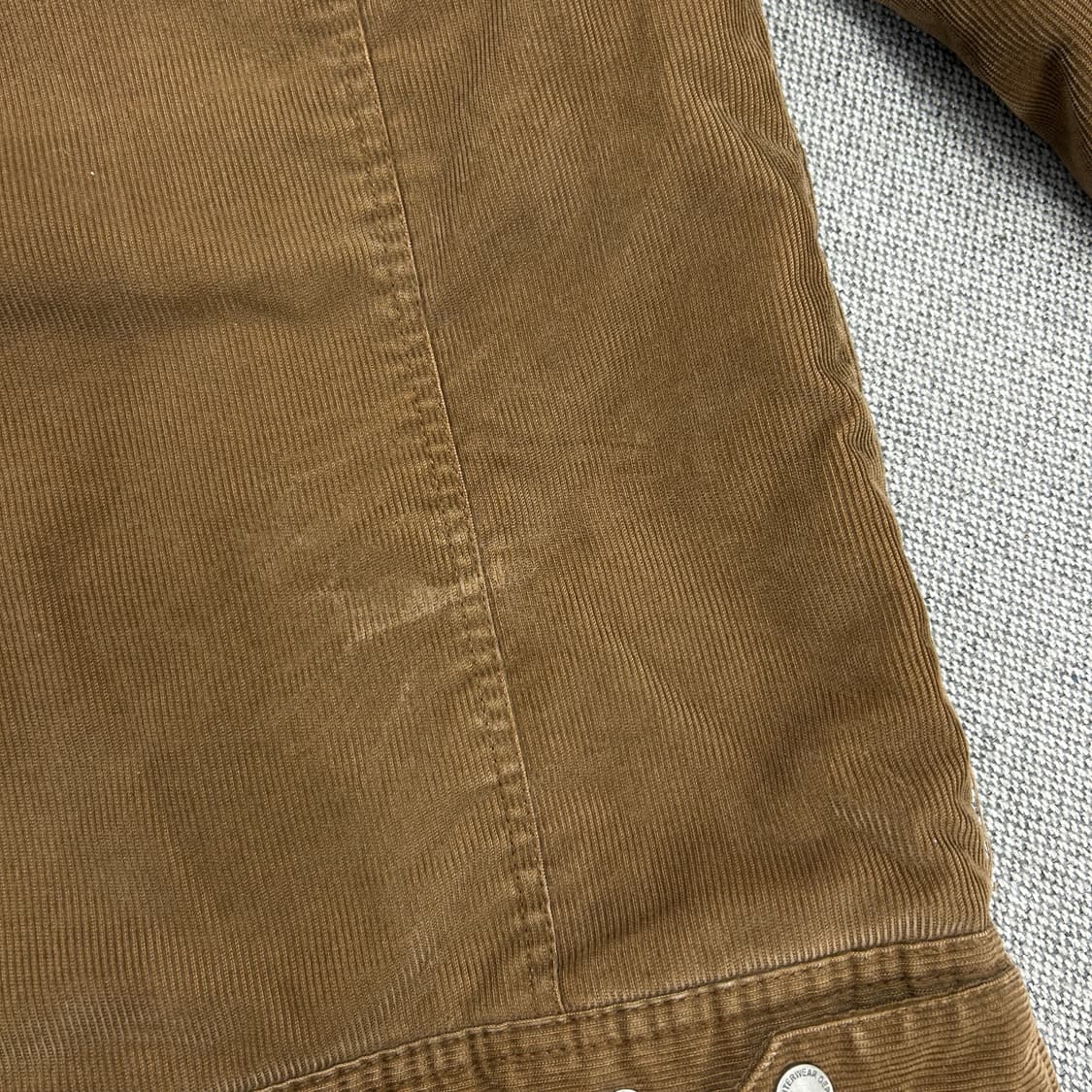 풀앤베어 코듀로이 쉐르파 자켓(M) 상품이미지8