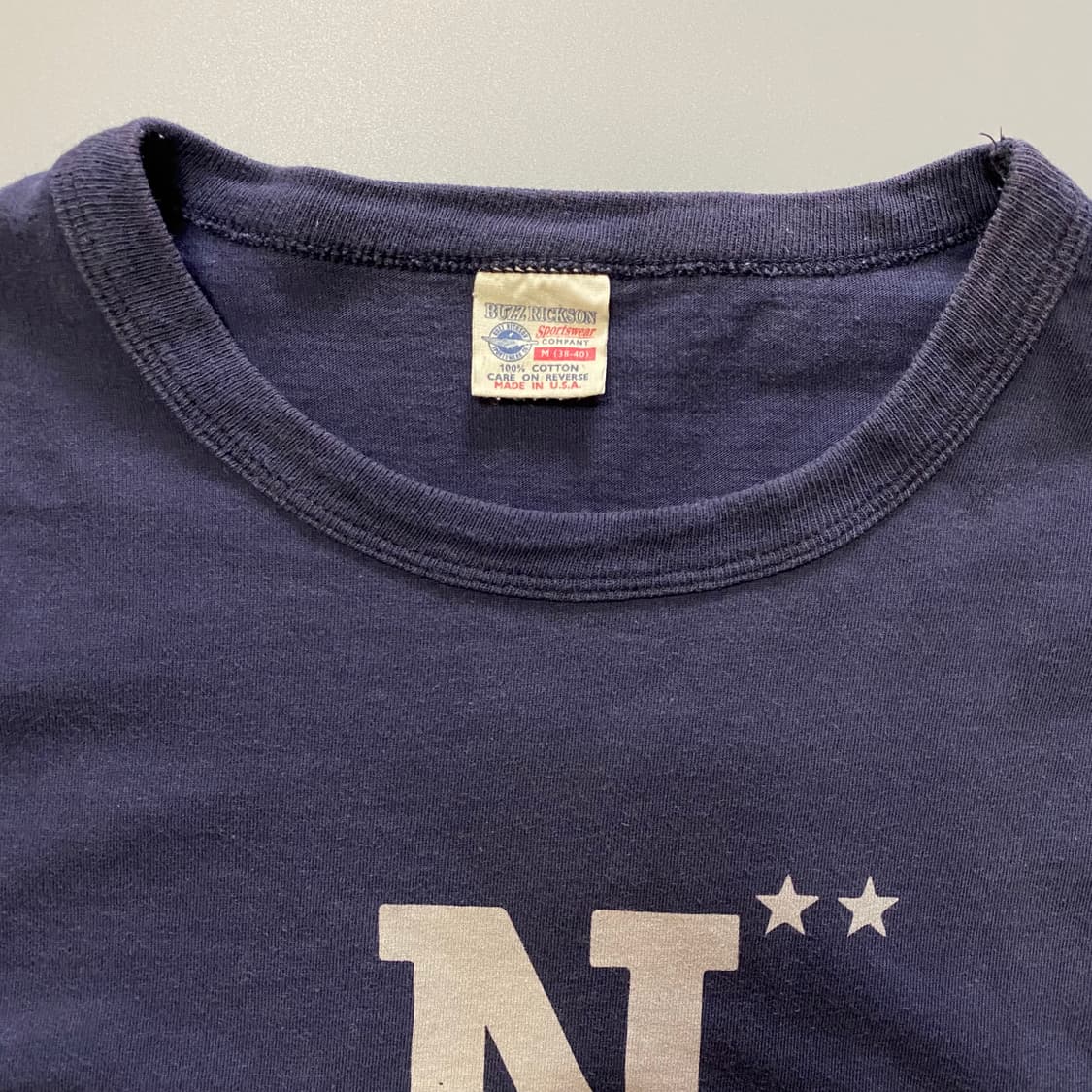 (M)버즈릭슨 NAVY 반팔티셔츠  상품이미지3