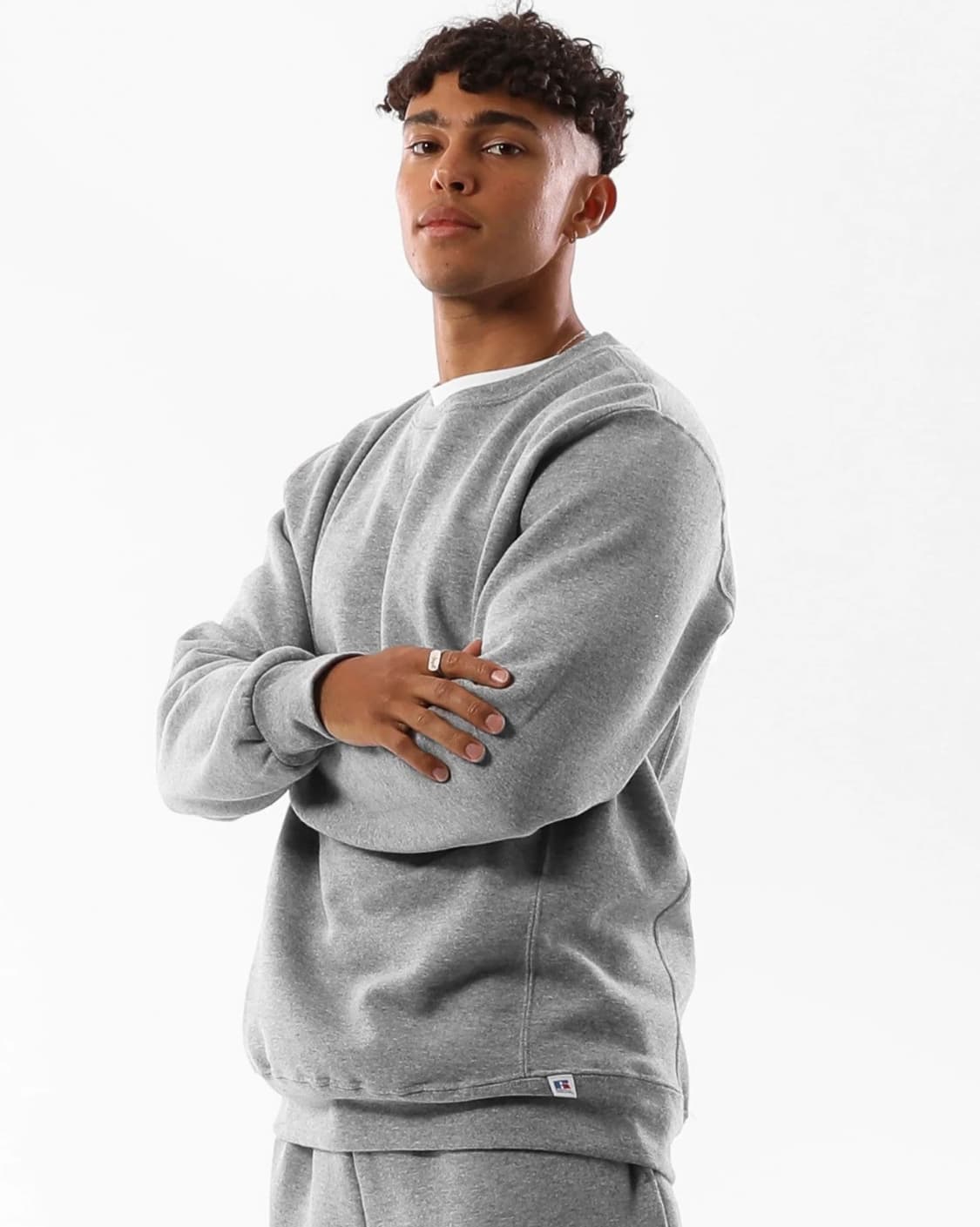 러셀 맨투맨 그레이 (S) 상품이미지1