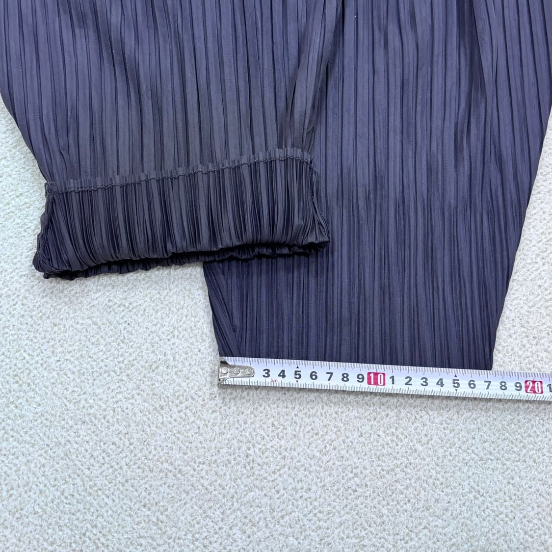 실측확인 톤톤플리츠 벌룬 와이드 팬츠 0415E 상품이미지7