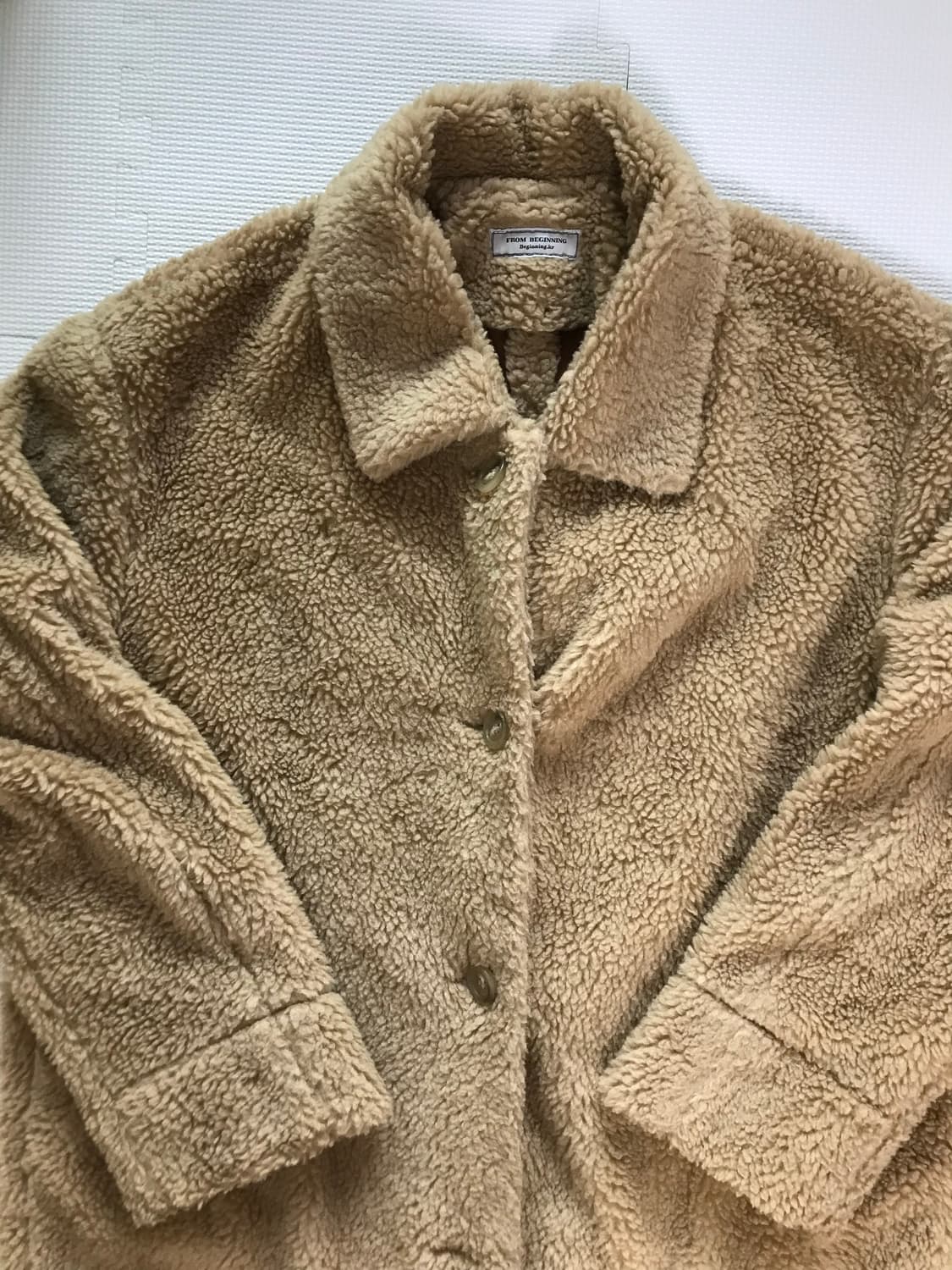 프롬비기닝 롱 뽀글이코트 상품이미지4