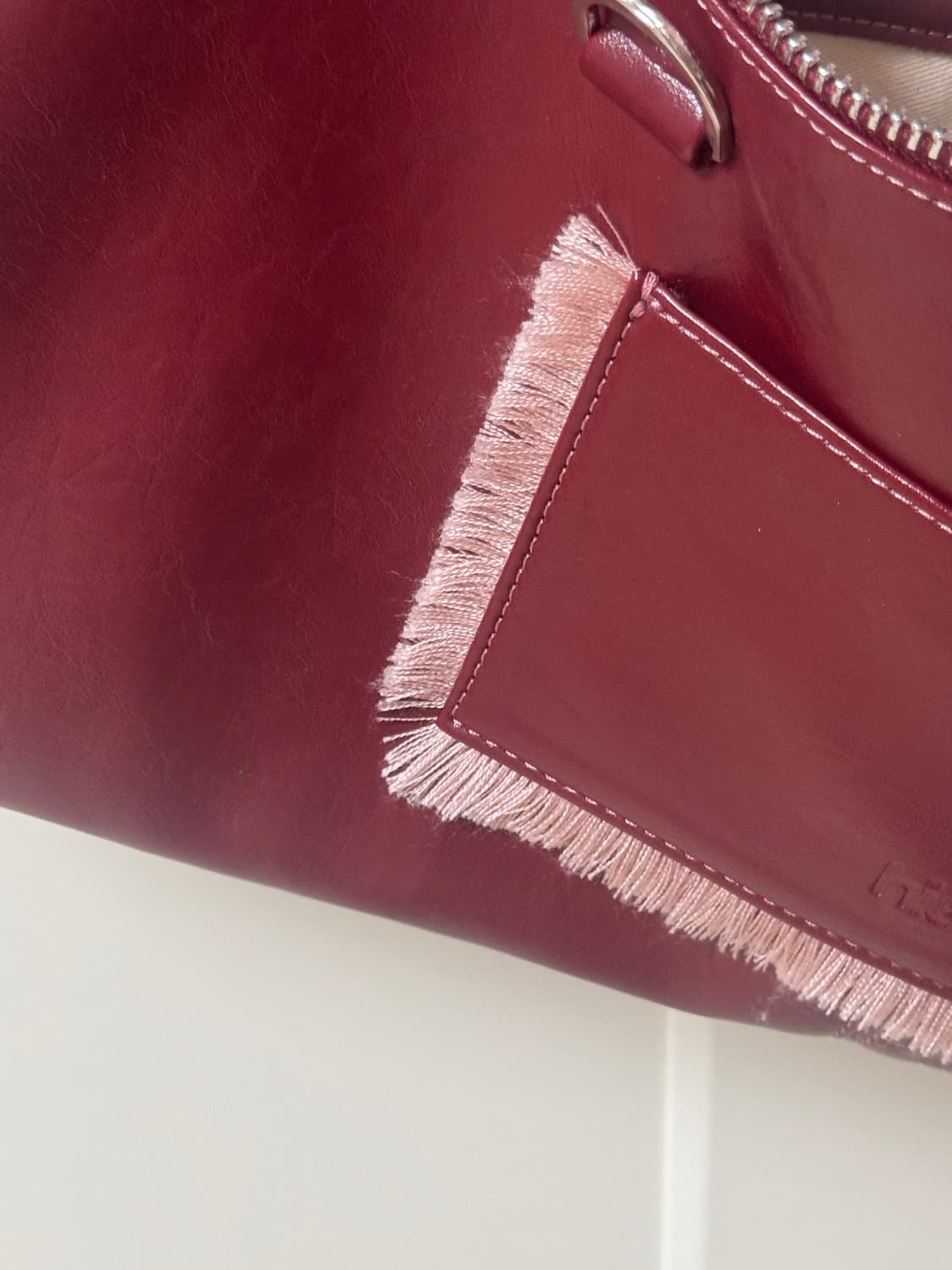 히에타 티나백 체리레드 상품이미지4