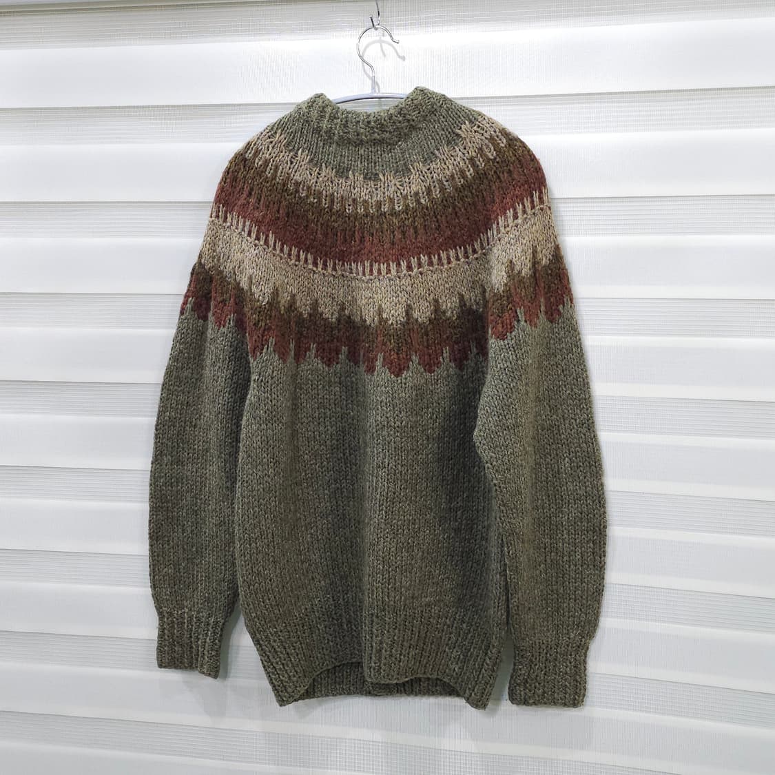 80s Danspun 핸드니트 스웨터- 프리사이즈 상품이미지6