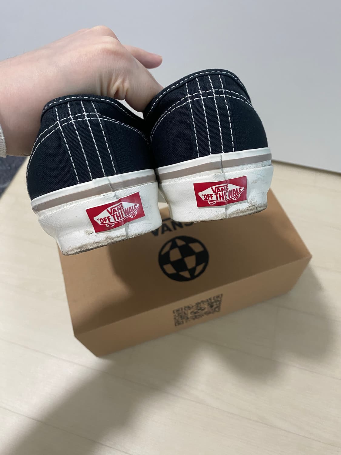 반스 리이슈 어센틱 블랙 뤡코즈 블라인드파일즈 상품이미지3