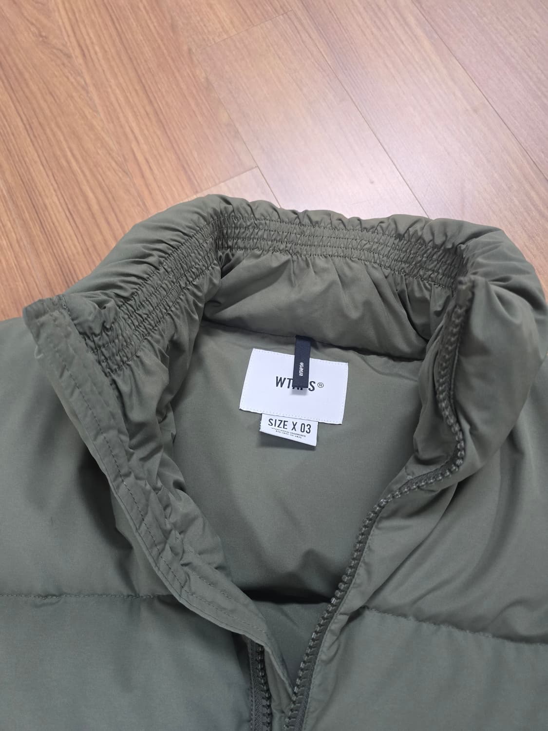 (3) 20AW 더블탭스 wtaps 비부악 파카 패딩 초판 올리브 상품이미지4