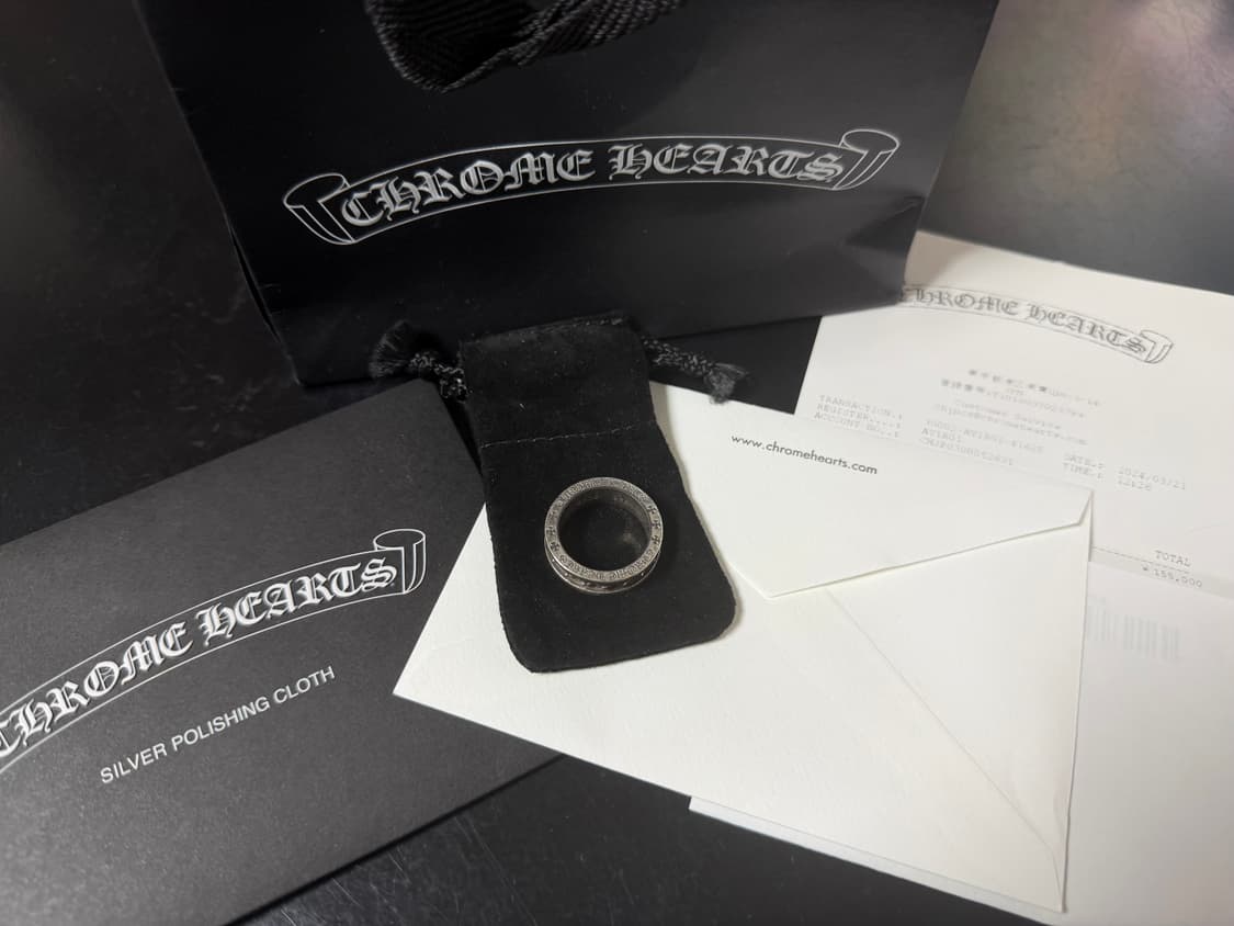 크롬하츠 반지 미니플러스링 19호 상품이미지1