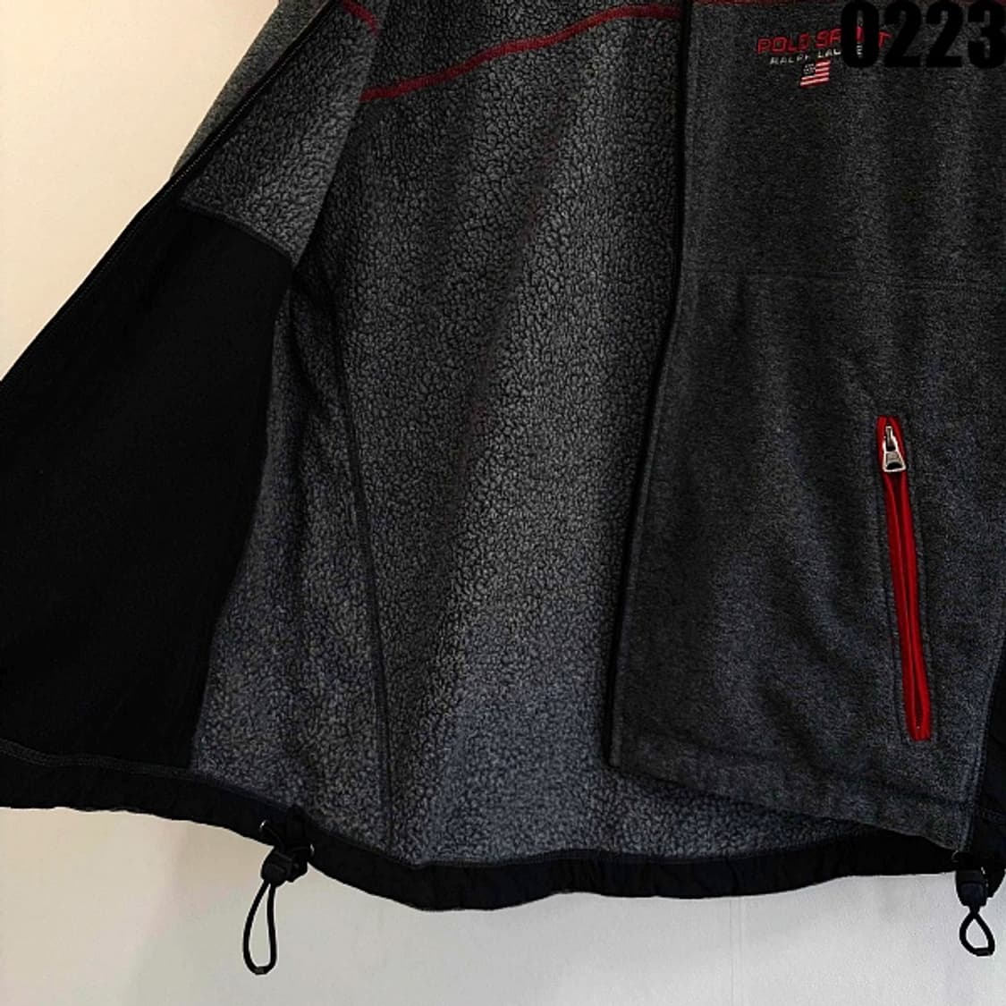 폴로 스포츠 랄프로렌 후드 집업 플리스 자켓 S 0223 상품이미지4
