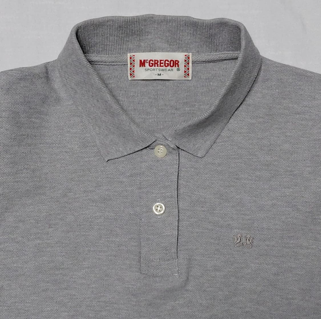 [M] 맥그리거(McGregor) 빈티지 긴팔 피케 폴로 셔츠 상품이미지2