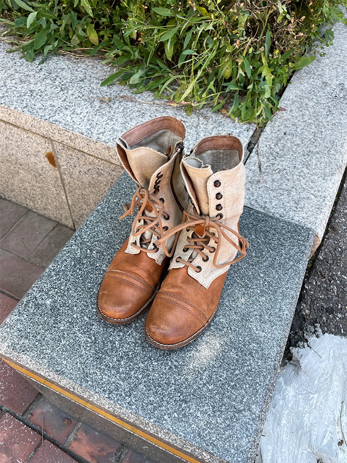 Diesel 레이스업 컴뱃 부츠 상품이미지2