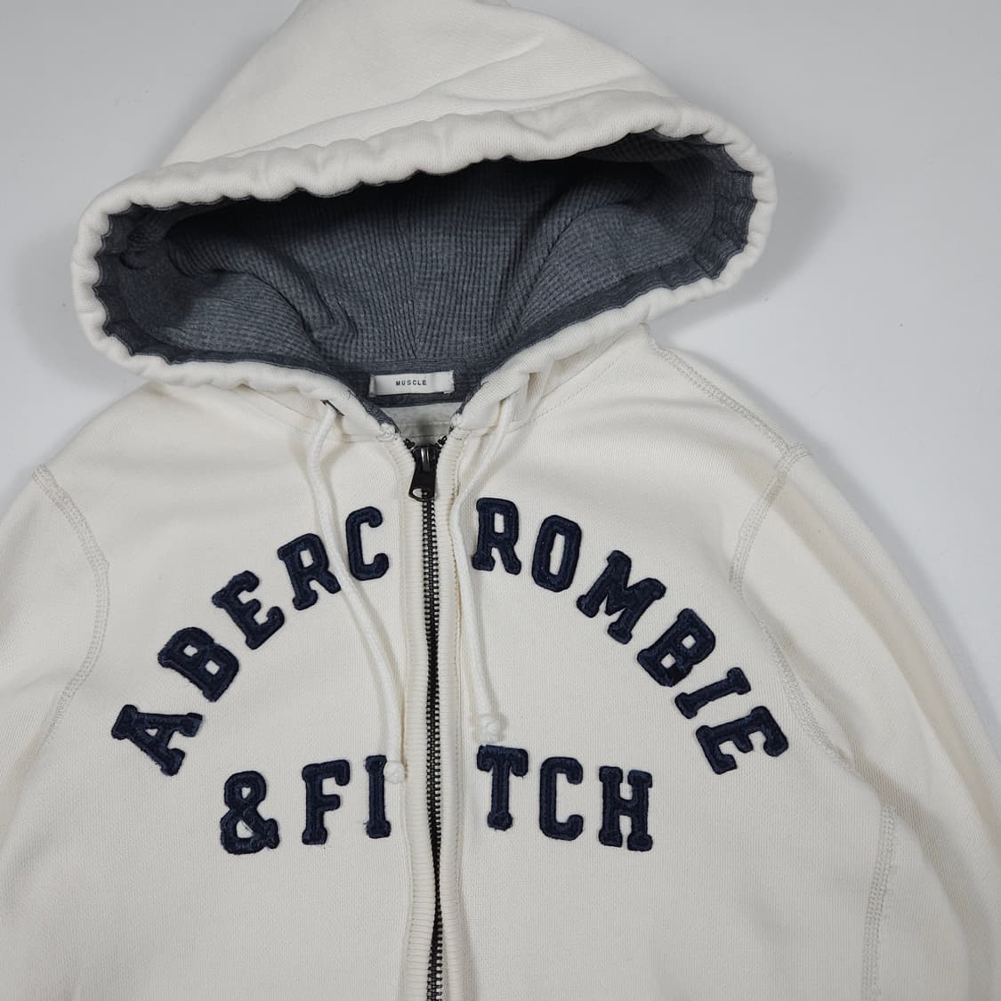아베크롬비 화이트 후드집업  상품이미지2