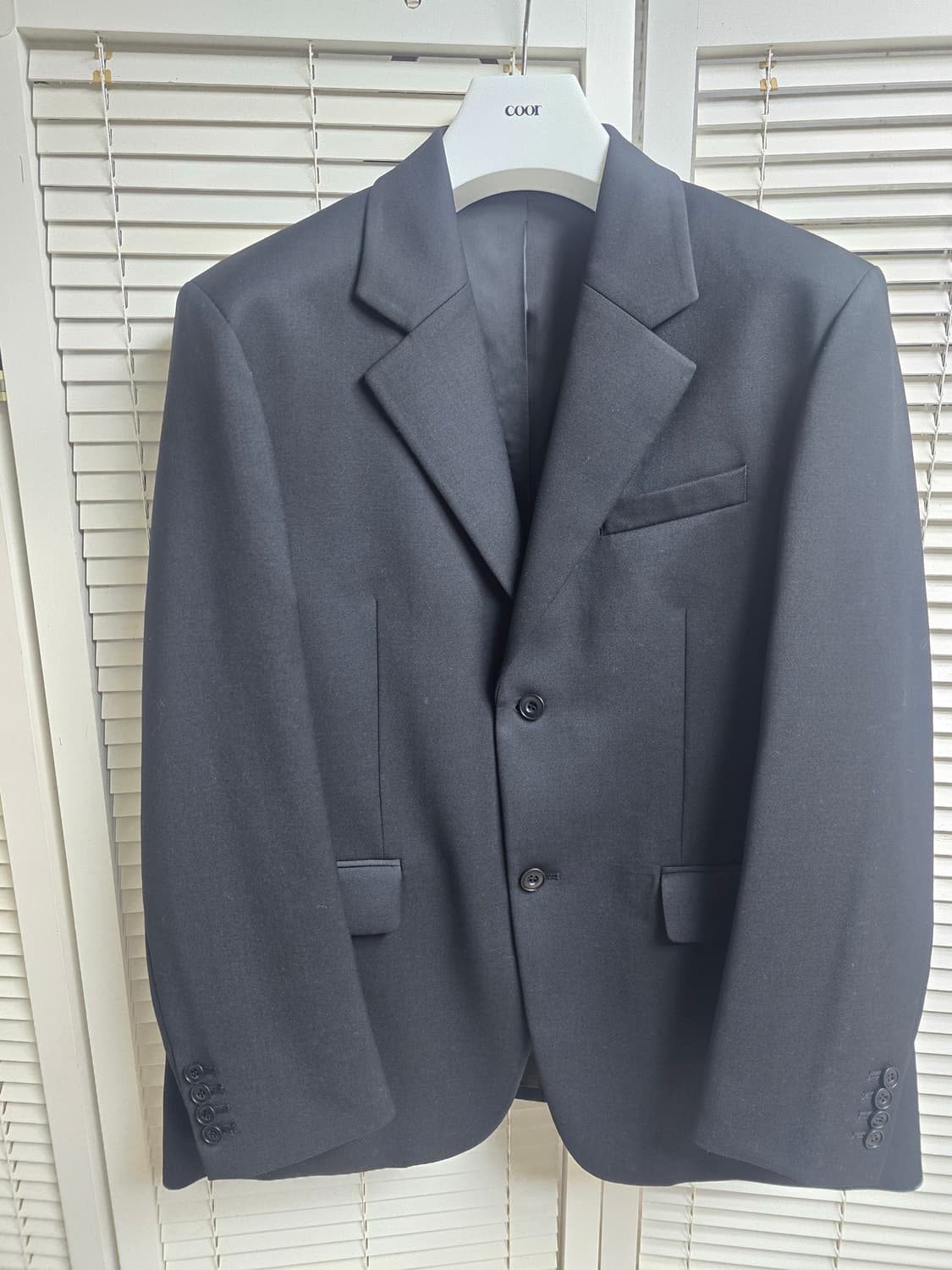 쿠어 싱글 2버튼 블레이저 M size 상품이미지2