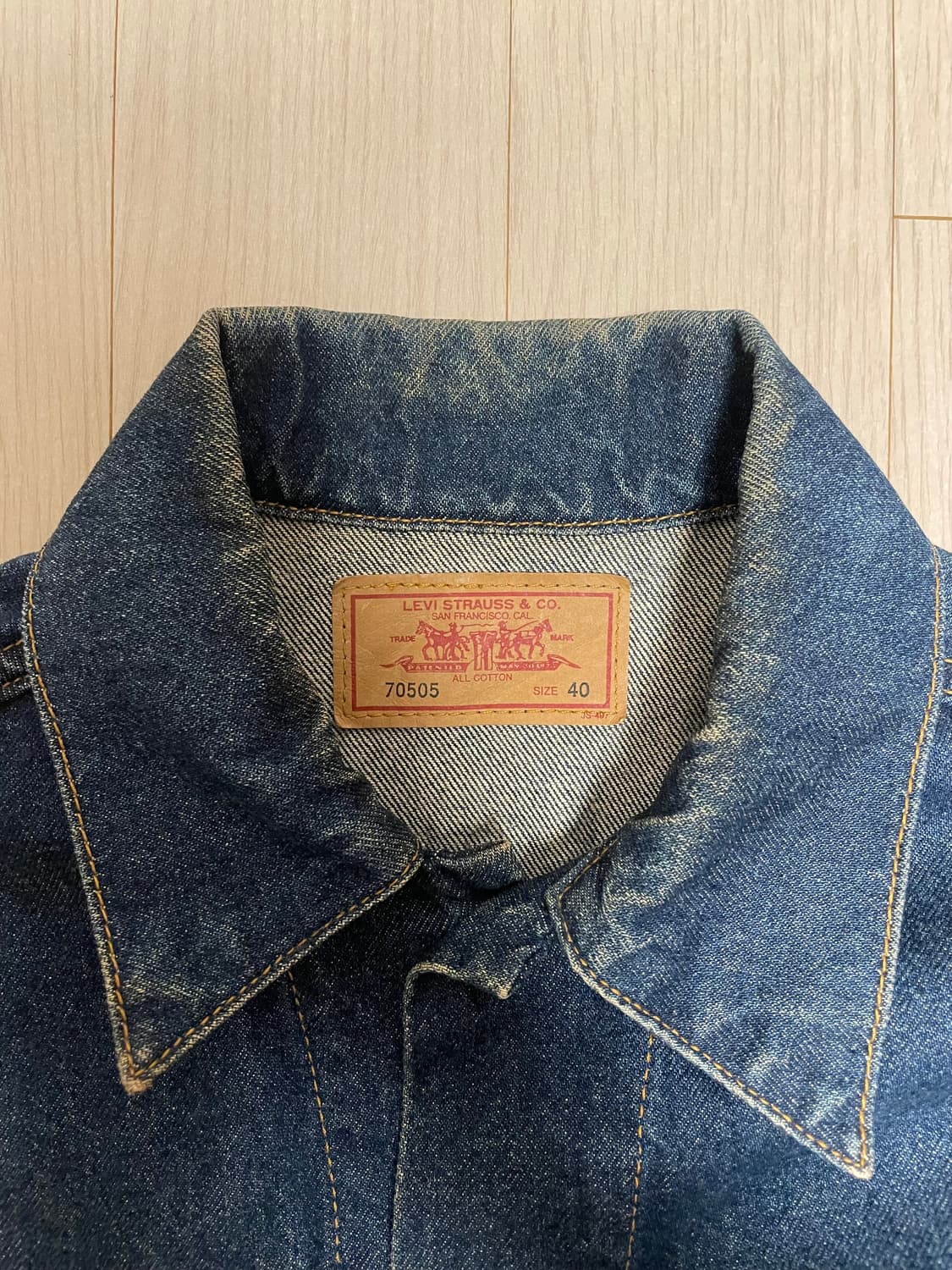 90’s 리바이스 데님자켓 상품이미지3