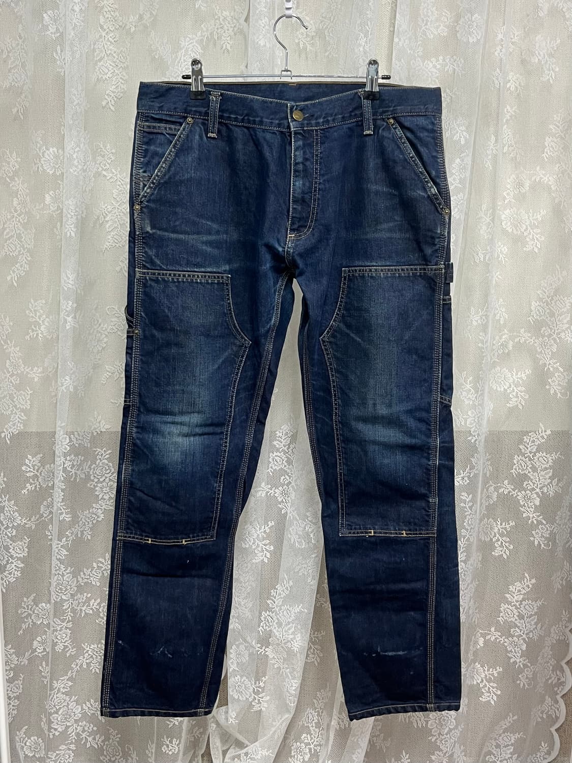 32) 칼하트 더블니 카펜터 데님 팬츠 상품이미지1