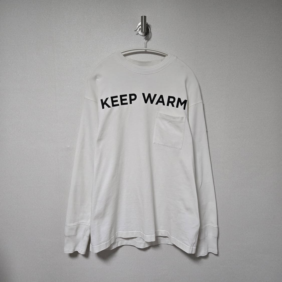 몽클레어 keep warm 스웻 티셔츠 / 남성 맨투맨/ 남자 티셔츠 상품이미지1