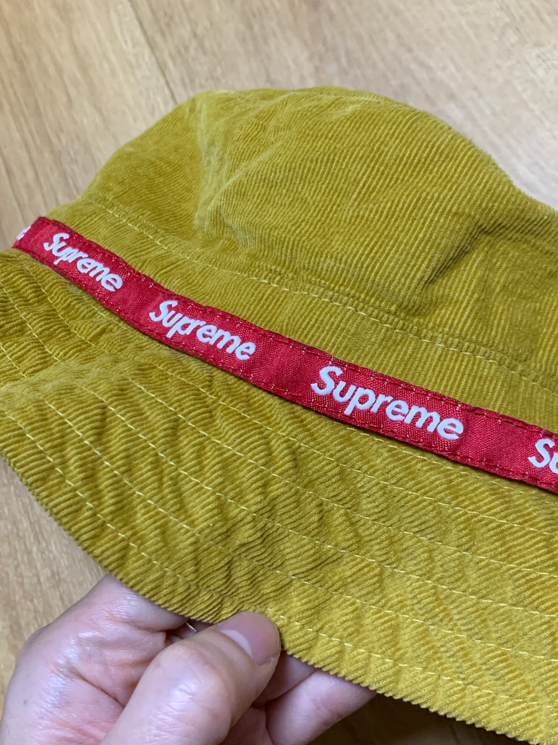 슈프림 크러셔 버킷햇 파이핑 로고 상품이미지5