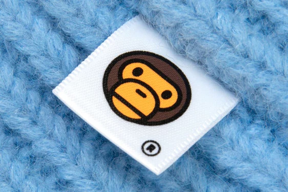 [OS] 베이프 블루핑크 그라데이션 미니 마일로 페이스 비니 상품이미지4