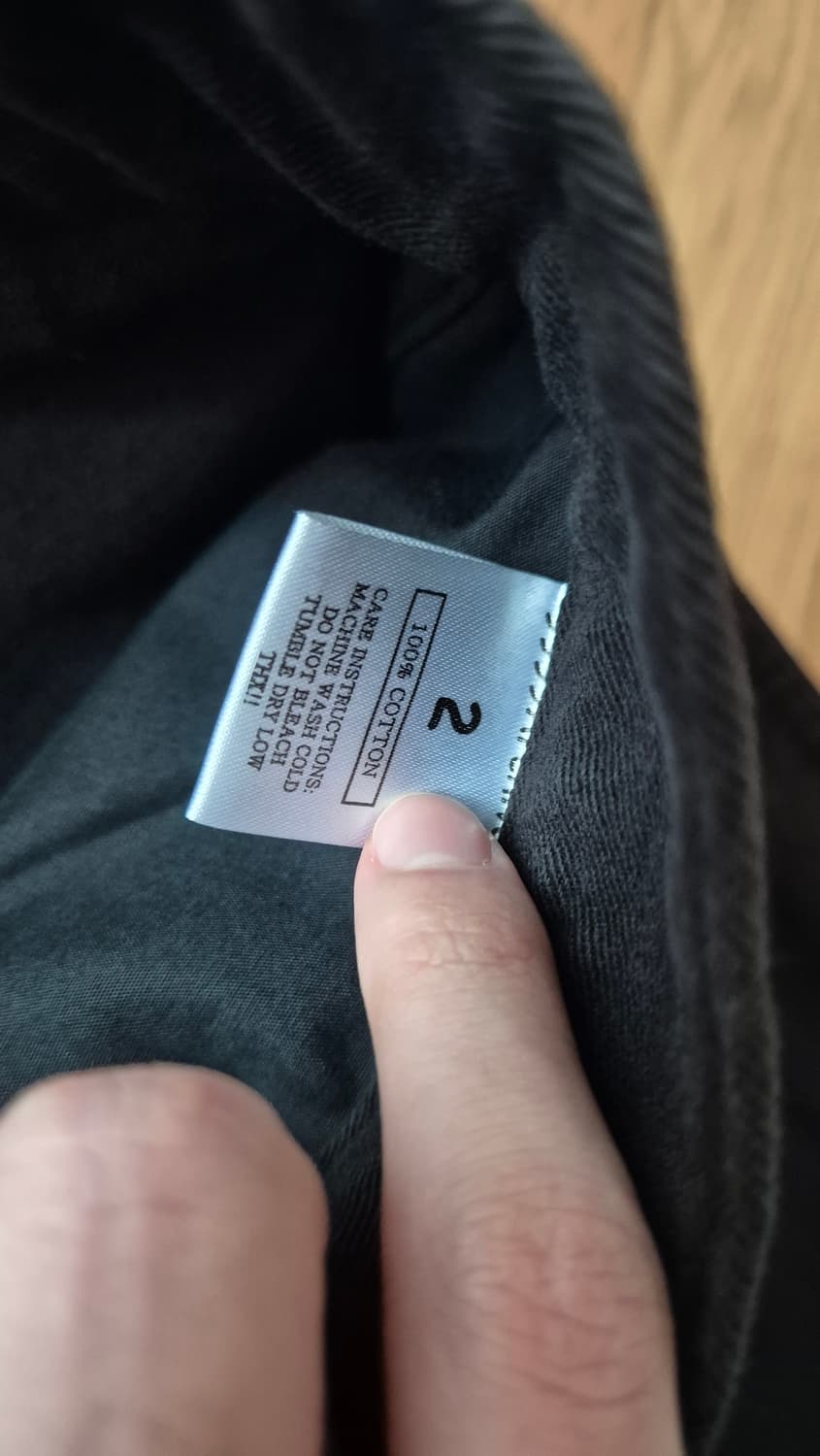 9999아카이브 테크니컬 커브드진 블랙 2사이즈 상품이미지3