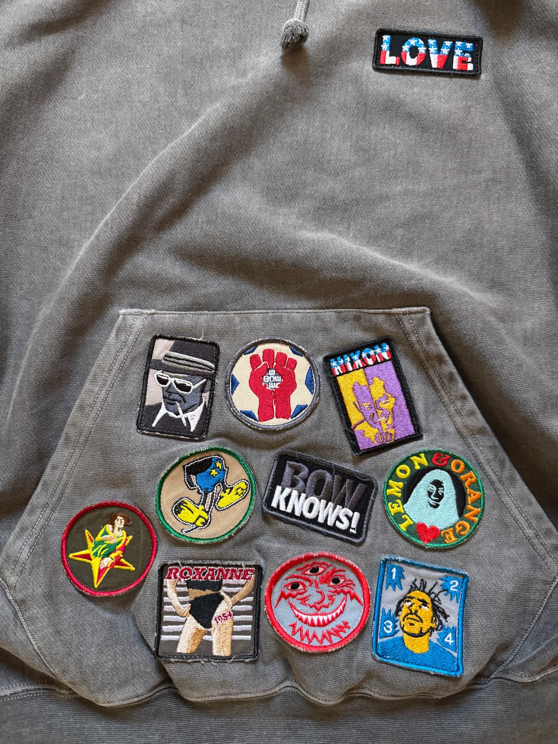 바우와우 페이버릿 패치 후디 상품이미지2