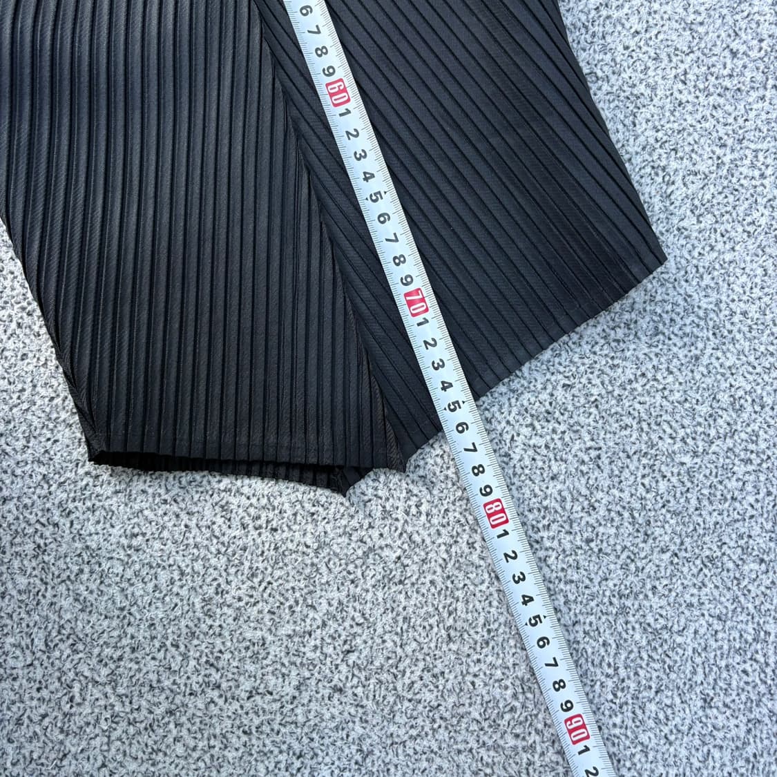 실측확인 빈티지 여성 플리츠 와이드 바지 0331J 상품이미지6