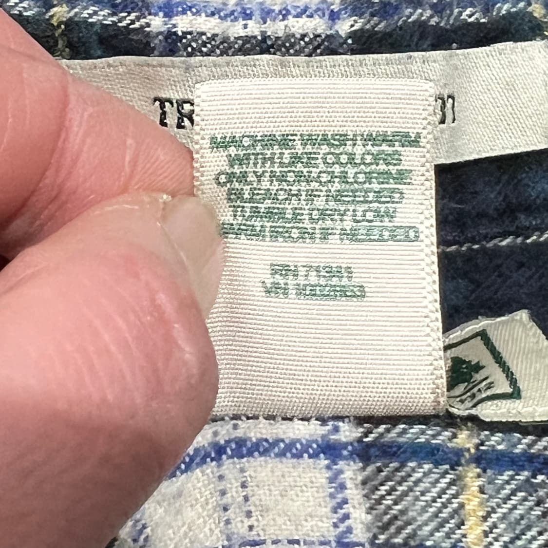 엘엘빈 플란넬 체크셔츠 s09295 상품이미지8