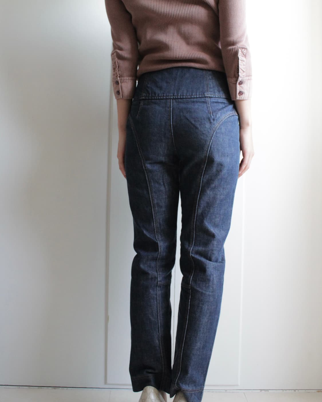 Prada red tab eyelet Jeans 상품이미지3